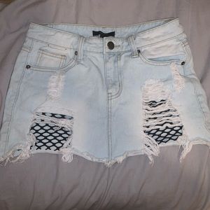 Jean skirt
